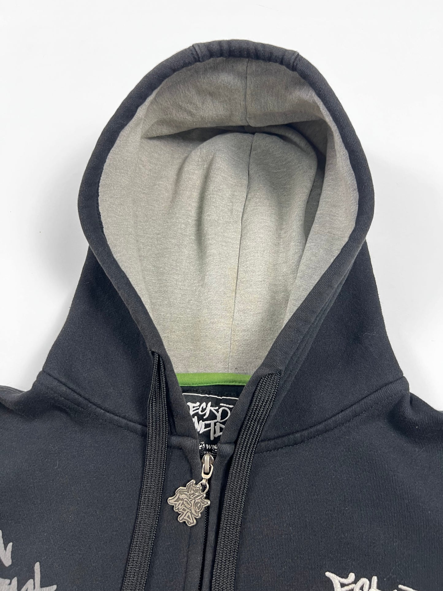 ecko graffiti Hiphop Zip-up Hoodie