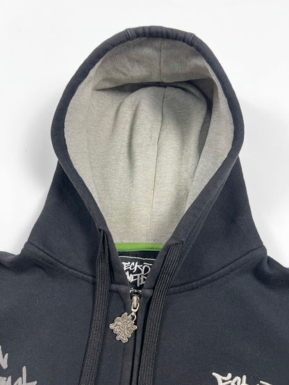ecko graffiti Hiphop Zip-up Hoodie
