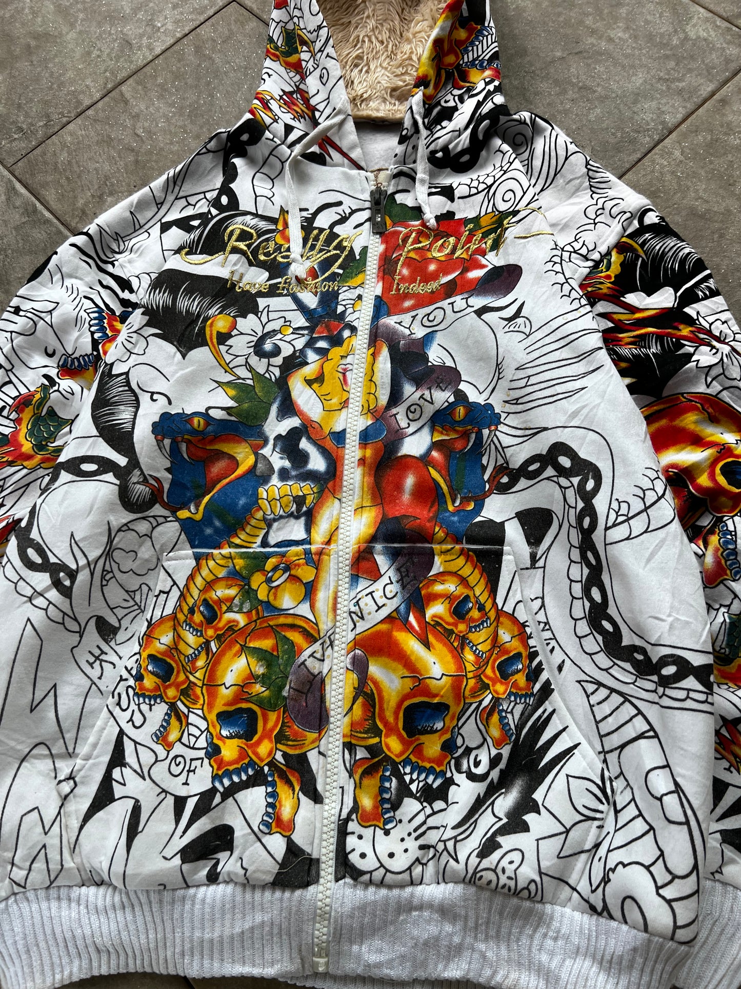 Y2K Really point Hoodie
