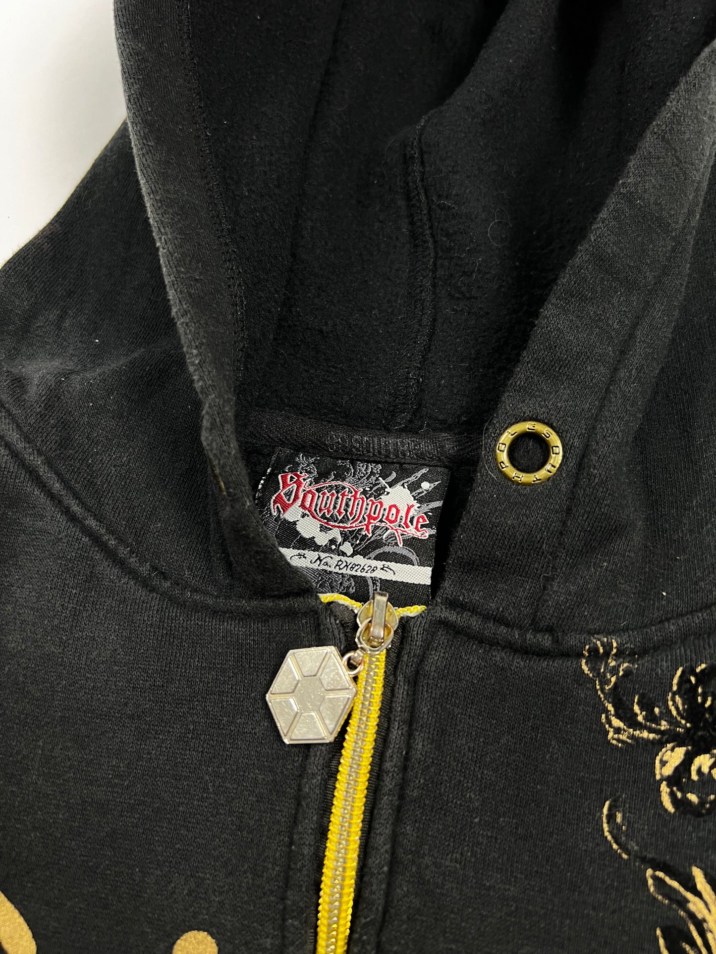 Rare South Pole skull Zip-up Hoodie