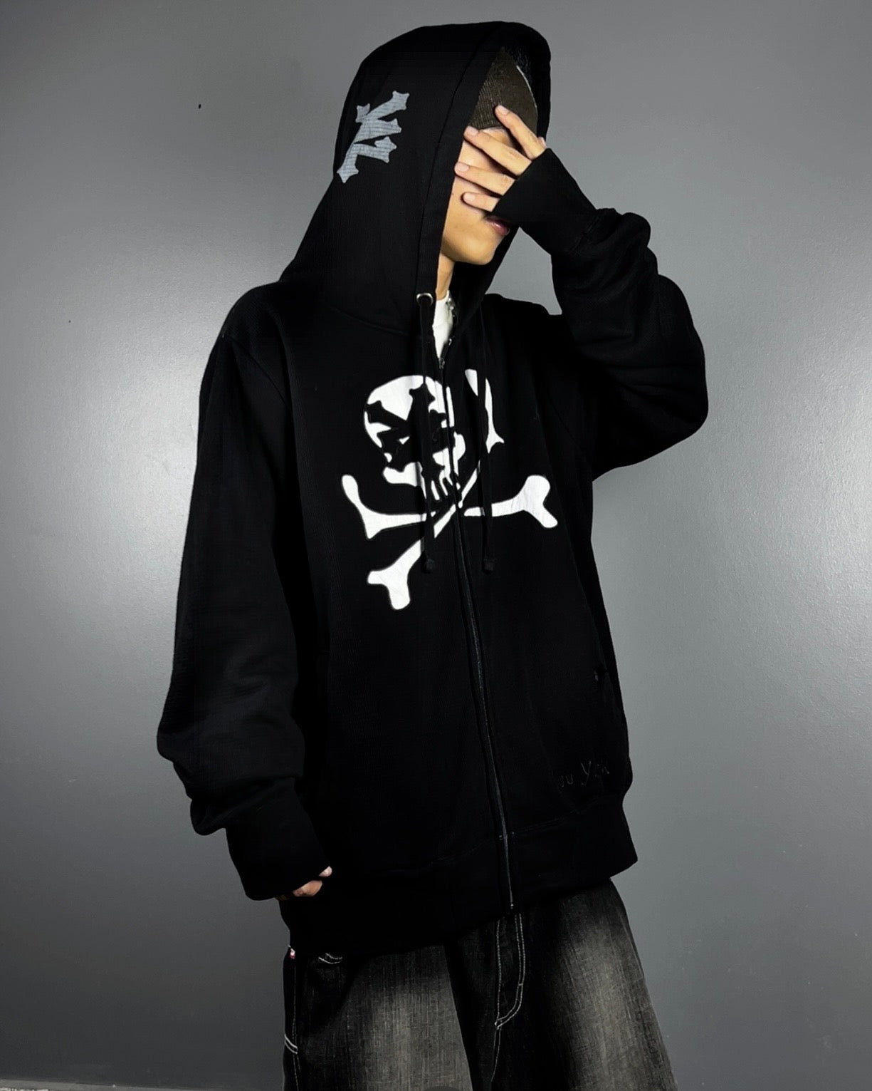 Rare Y2K Zoo york Zipup Hoodie