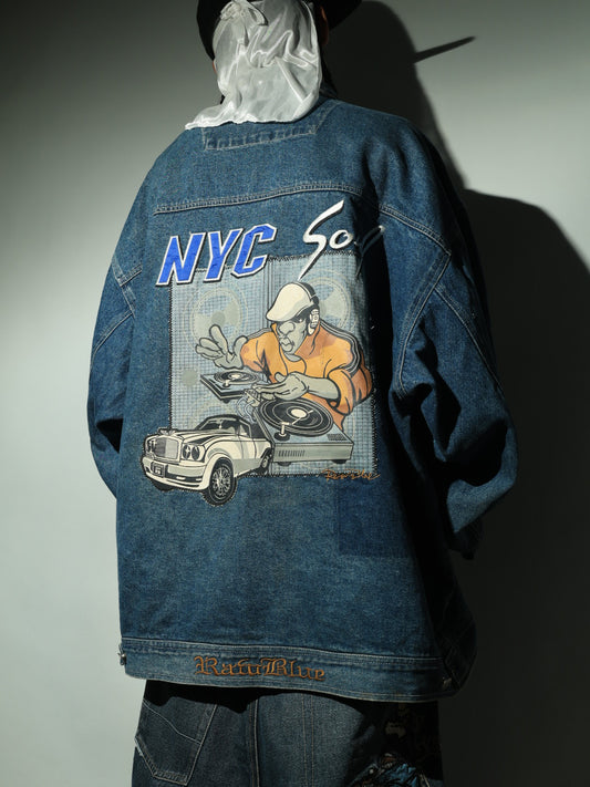 Raw blue