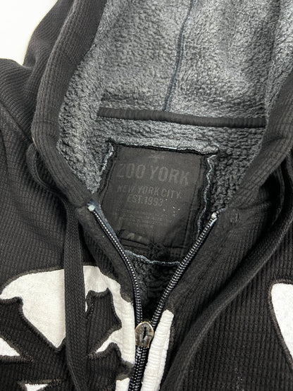 Rare Y2K Zoo york Zipup Hoodie