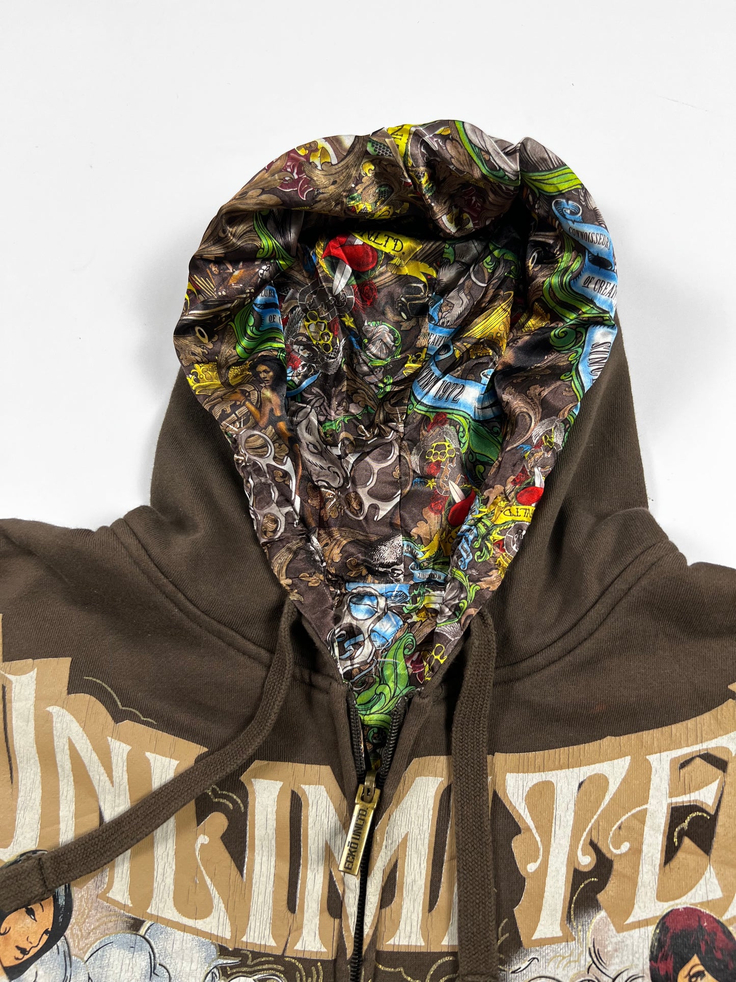 Rare Y2K ecko Hiphop Zipup Hoodie