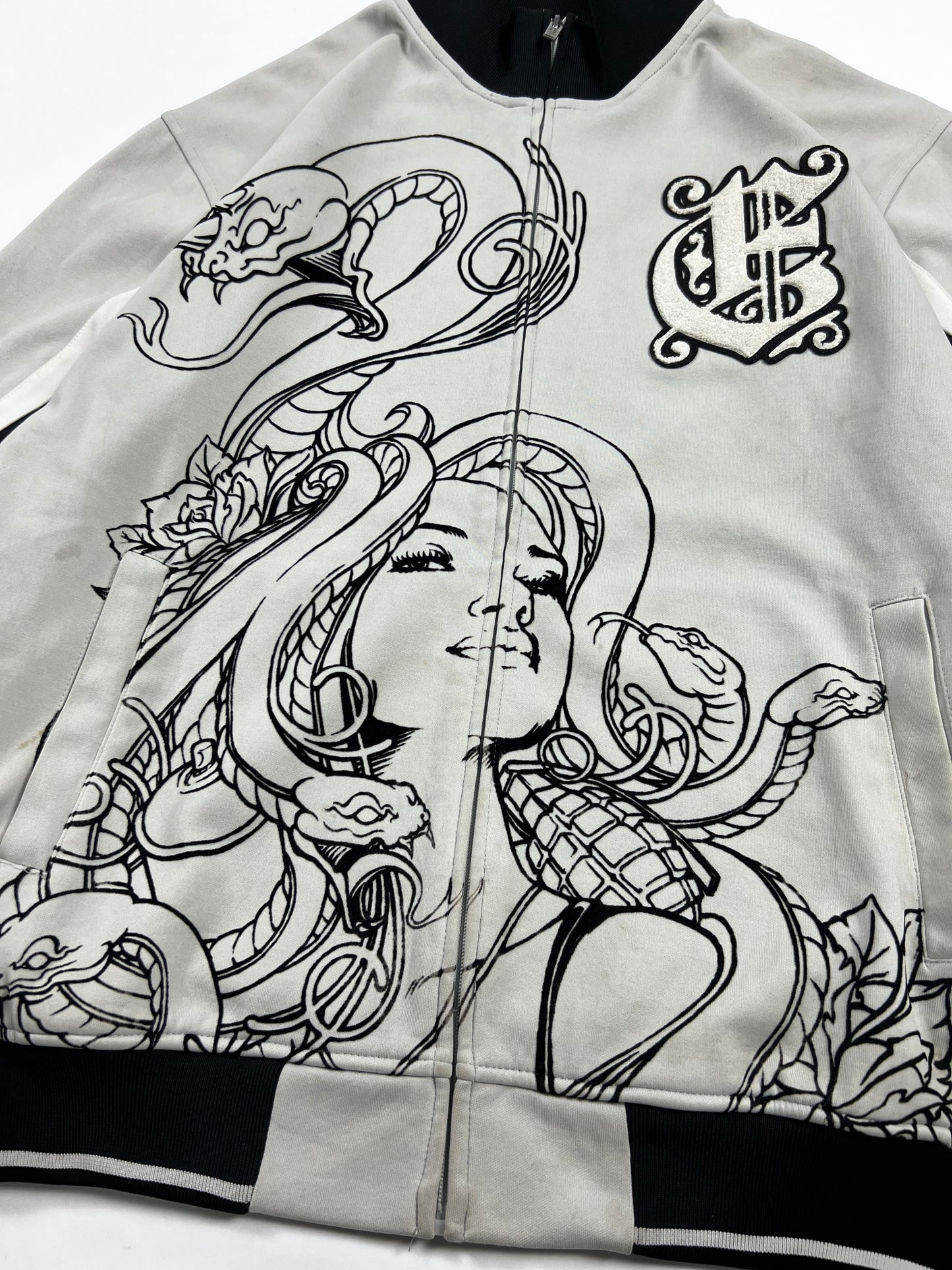 Y2K ecko half-zip Jacket