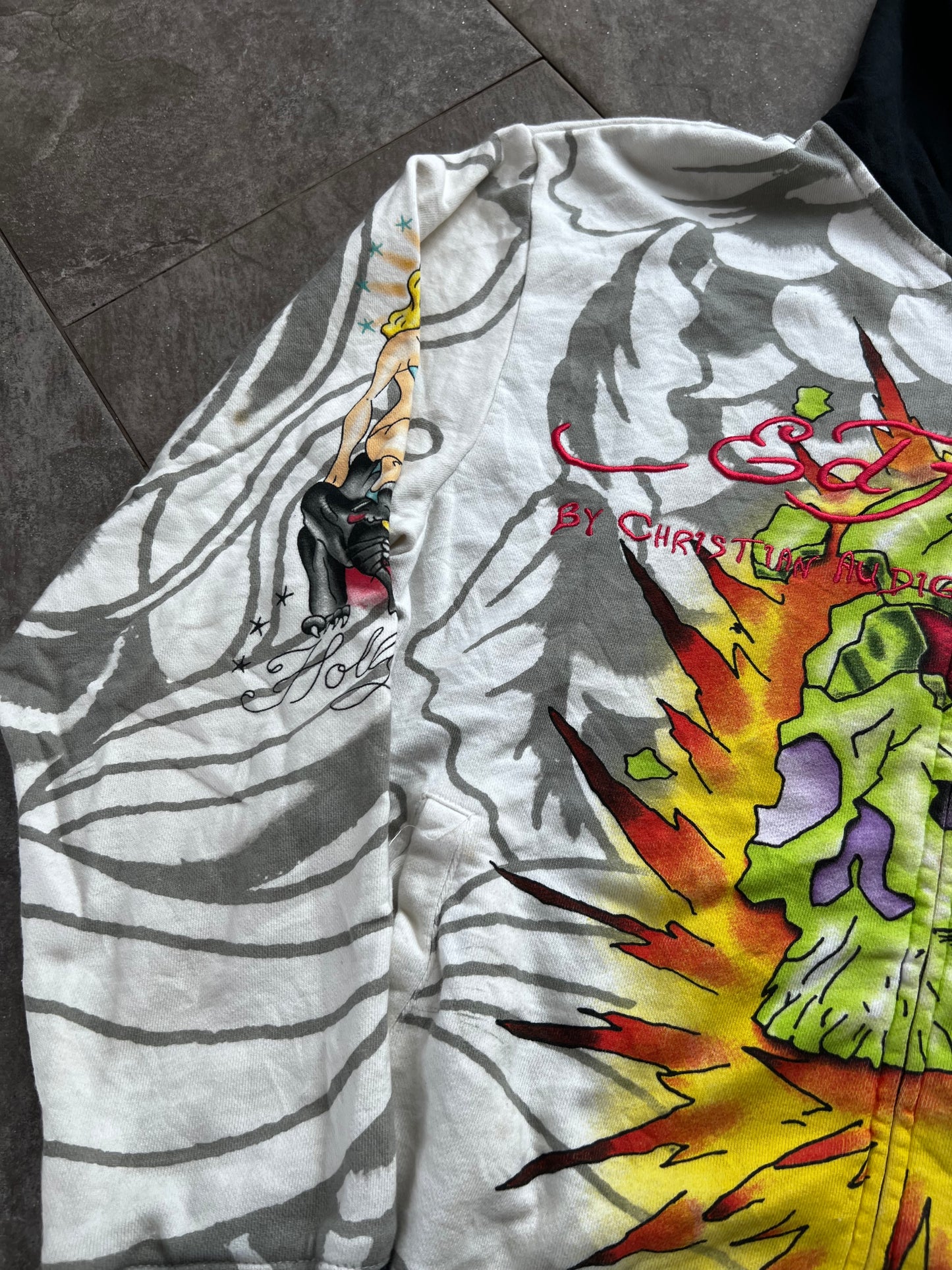 Y2K Ed hardy Hoodie