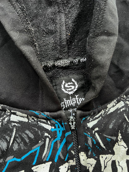 Y2K Sinister zip-up Hoodie