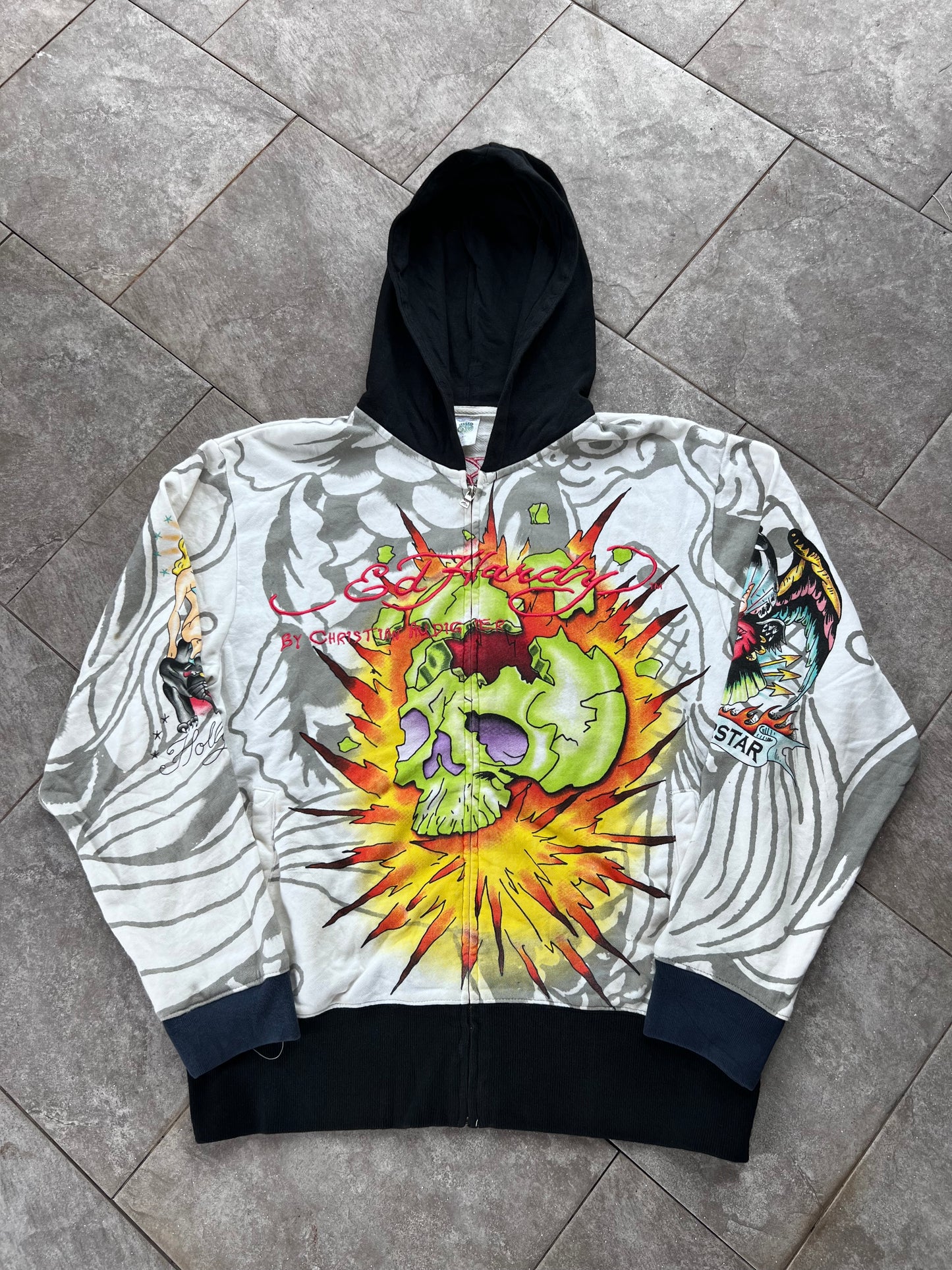 Y2K Ed hardy Hoodie