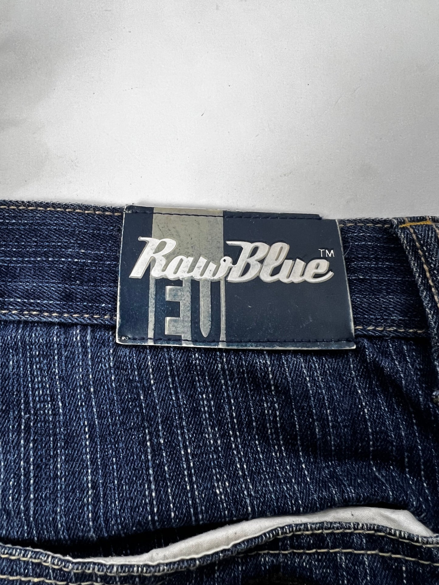 Rare Raw Blue Hiphop jeans