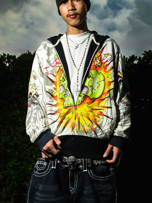 Y2K Ed hardy Hoodie
